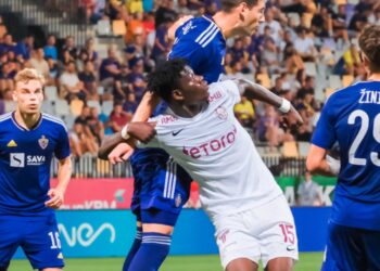 Ghanaian young forward Emmanuel Yeboah scores, provides assist in CFR Cluj’s big win