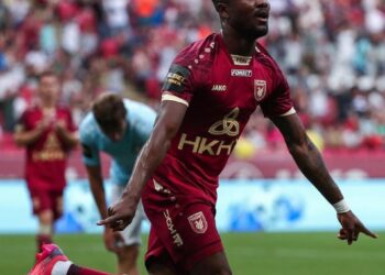 In-form Ghanaian attacker Joel Fameyeh scores 5th goal in Rubin Kazan’s dramatic win in Russia