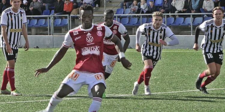 Ghanaian duo score for Sandvikens IF