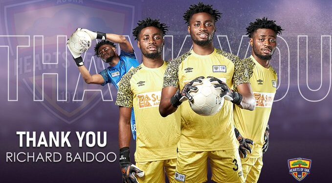 Hearts of Oak release Richard Baidoo