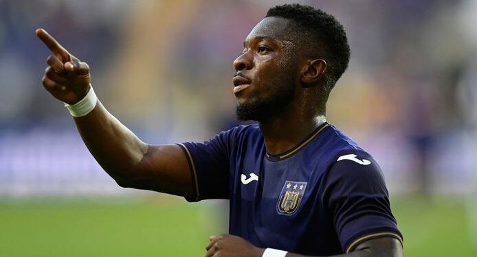 Anderlecht wants to keep Ghanaian forward Francis Amuzu despite £8.5m offer from French Ligue 1 club OGC Nice