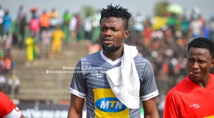 Kwame Baah hails Kotoko fans after leaving the club