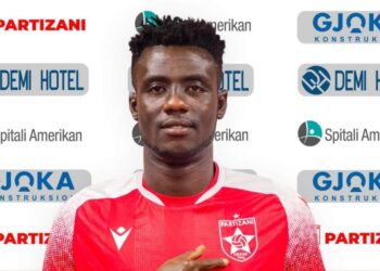 Exclusive: Ghanaian attacker Alfred Mensah joins FK Partizani