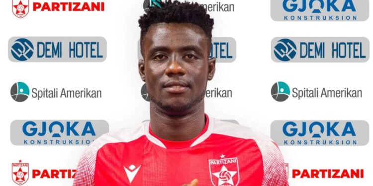 Exclusive: Ghanaian attacker Alfred Mensah joins FK Partizani