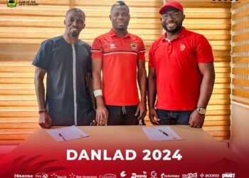 PHOTOS: Ibrahim Danlad remains a Kotoko player till 2024