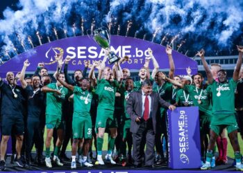 Ghanaian forward Bernard Tekpetey wins Super Cup with Ludogorets