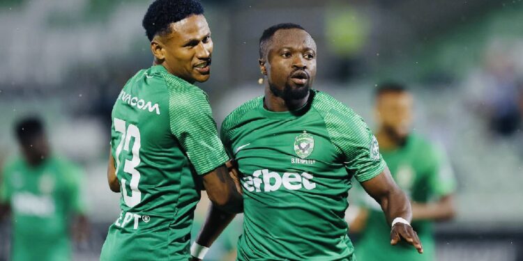 Video: Watch Ghanaian forward Bernard Tekpetey’s 5th goal, 1st assist for Ludogorets in Bulgaria