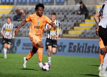 Ghanaian youngster Halik Hudu bags 4th assist in Eskilstuna away win at Trelleborgs