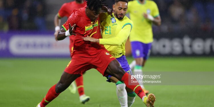 Mohammed Salisu shines on Ghana debut against Brazil