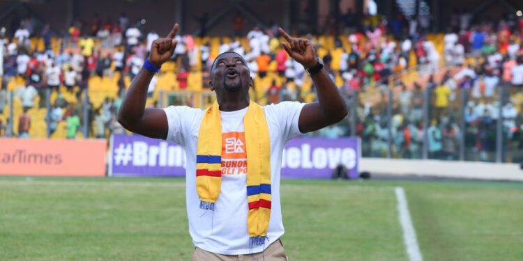 ‘Sacked’ Hearts coach Samuel Boadu thanks fans, Togbe Afede in a heartwarming message