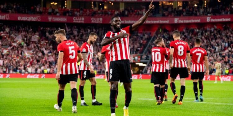 Ghanaian forward Inaki Williams bags 3rd goal as Athletic Bilbao thrash Almeria in La Liga