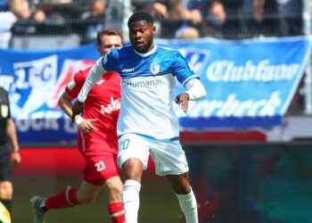Ghanaian forward Broni Kwarteng scores winner for Magdeburg against Greuther Fürth