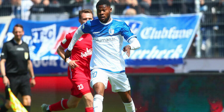 Ghanaian forward Broni Kwarteng scores winner for Magdeburg against Greuther Fürth