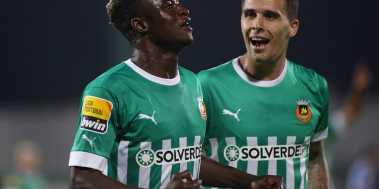 Ghanaian forward Abdul Aziz Yakubu finds the net as Rio Ave records draw against Vicente