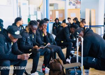 PHOTOS: Black Stars arrive in Lorca ahead of Nicaragua friendly