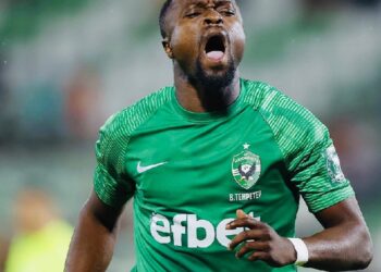 Ghanaian forward Bernard Tekpetey scores as Ludogorets win big