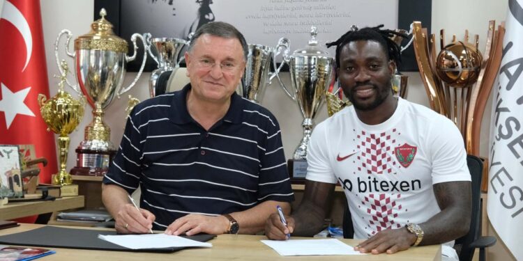 Ghana winger Christian Atsu joins Turkish Super Lig side Hatayspor ahead of 2022 World Cup