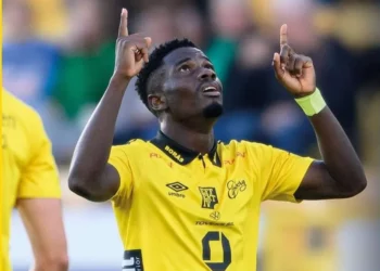 Ghanaian midfielder Michael Baidoo makes Sweden Allsvenskan Team-Of-The-Week