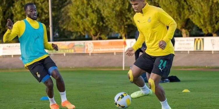 PHOTOS: Black Stars train for the first time ahead of Pre-World Friendlies