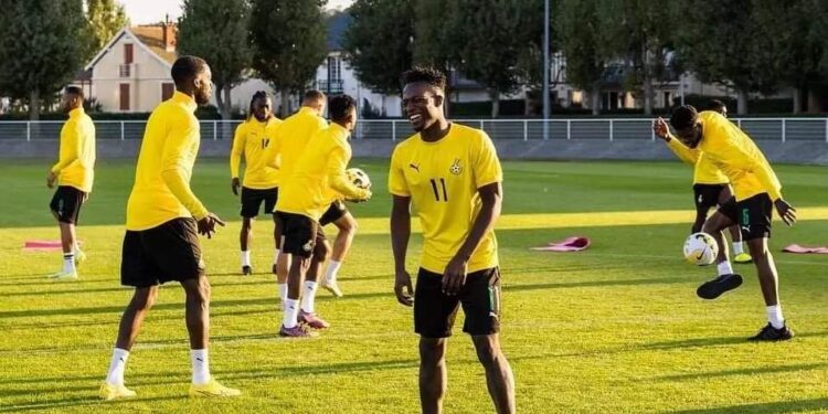 PHOTOS: Black Stars train for the first time ahead of Pre-World Friendlies