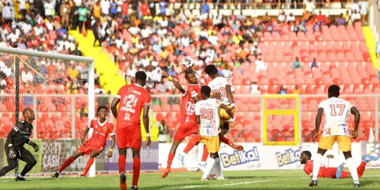 Video: Watch highlights of Asante Kotoko’s Super Clash 1:1 stalemate against Hearts of Oak