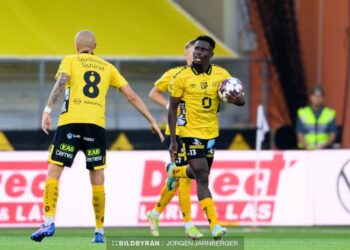 Ghanaian midfielder Michael Baidoo scores brace in Elfsborg win over Sundsvall