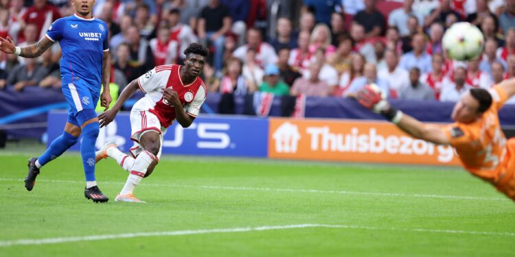 Ghana midfeilder Mohammed Kudus hits high marks as Ajax beat Rangers