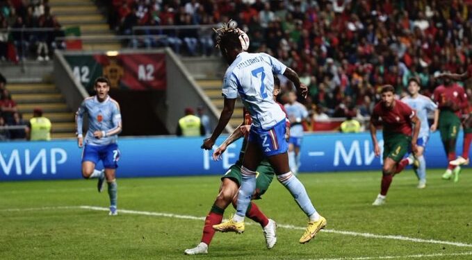 Video: Nico Williams registers assist in Spain’s win against Portugal