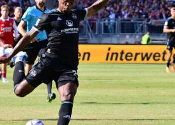 Ghanaian attacker Kwadwo Duah scores again for Nürnberg in Bundesliga 2