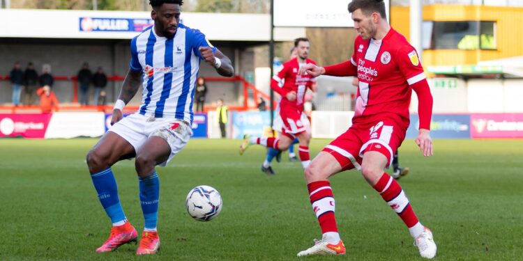 Ghanaian striker Bogle nominated for League 2 player of the month award