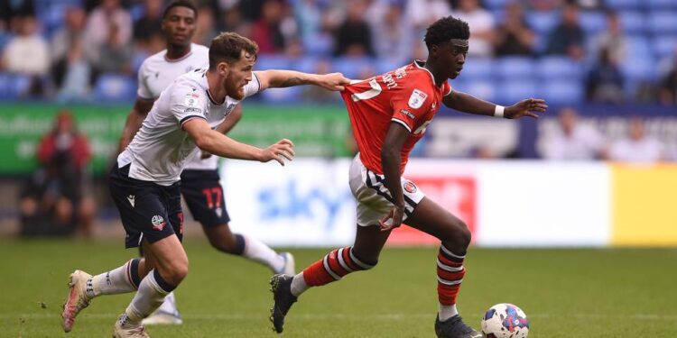 Highly-talented Ghanaian forward Rak-Sakyi provides assist in Charlton Athletic defeat to Bolton Wanderers