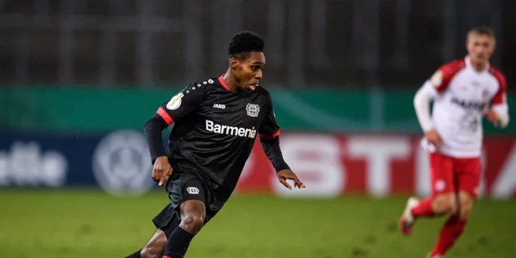 VIDEO: Bayer Leverkusen full-back Jeremie Frimpong speaks Twi in a FIFA rating video