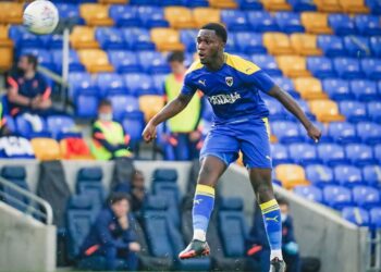 Kwaku Frimpong savors first senior goal for Wimbledon