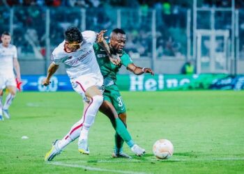 Ghanaian winger Bernard Tekpetey pleased with win over AS Roma
