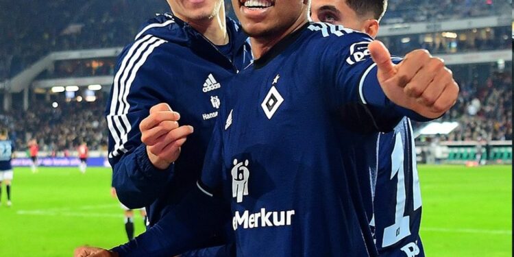 Ghanaian forward Ransford Yeboah named MoTM in Hamburg’s late win