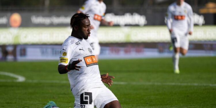 Former Ghana youth star Ibrahim Sadiq registers assist for BK Hacken’s winner against Djurgarden