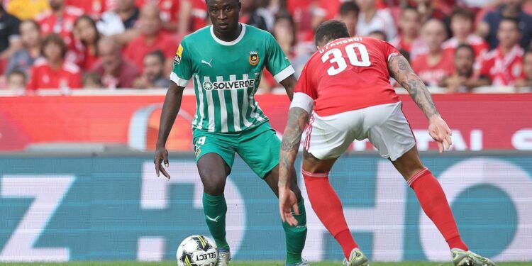 In-form Ghanaian attacker Abdul-Aziz Yakubu reacts to Rio Ave’s defeat to Benfica