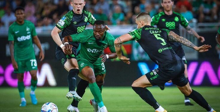 Europa League: Bernard Tekpetey gets assist in Ludogorets win over HJK Helsinki