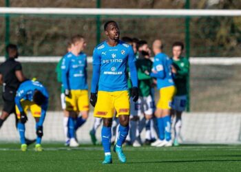 Ghanaian forward Sadat Karim on target in Halmstads BK away defeat to Utsikten