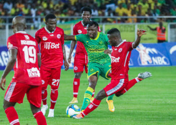 Video: Watch Ghanaian forward Augustine Okrah’s ‘brilliant’ strike for Simba against Yanga
