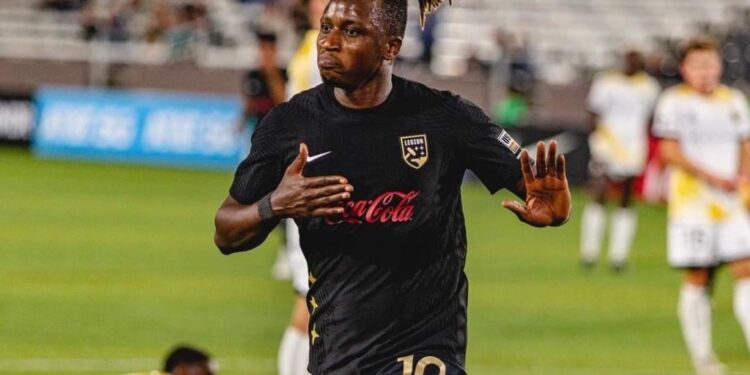 Prosper Kasim scores 9th goal of the season for Birmingham Legion in USL Championship