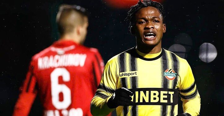 Ghanaian forward Emmanuel Toku scores as Botev Plovdiv whip Pirin Blagoevgrad