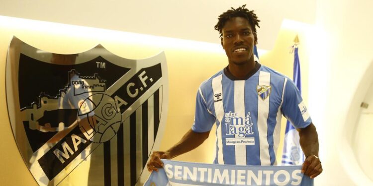 Spanish side Malaga CF announce signing of Ghana defender Lumor Agbenyenu