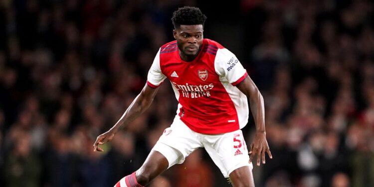 Ghana star Thomas Partey named MoTM in Arsenal’s North London Derby win over Spurs