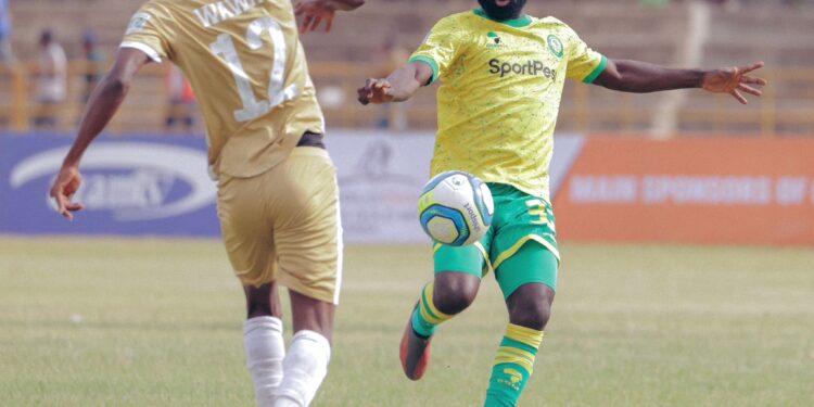 Ghanaian forward Bernard Morrison scores winner for Yanga against Geita Gold