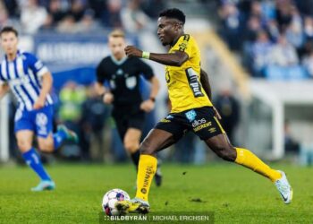 Video: Watch Ghanaian midfielder Michael Baidoo’s goal in Elfsborg victory against IFK Goteborg