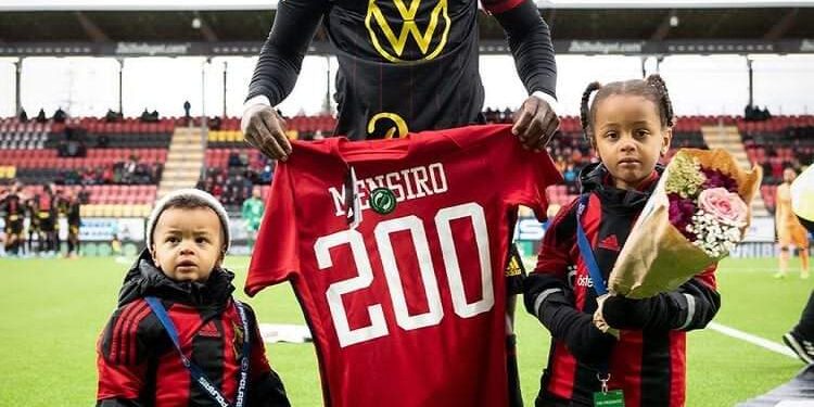 Ghanaian defender Samuel Mensiro plays 200th game for Swedish club Ostersund