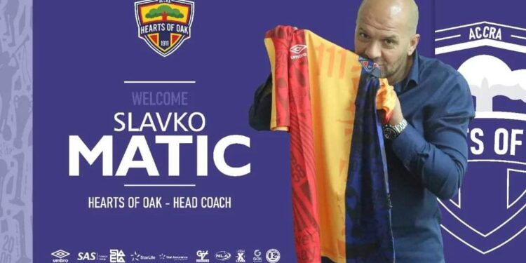 Official: Hearts of Oak appoint Serbian Slavko Matic as new Head Coach