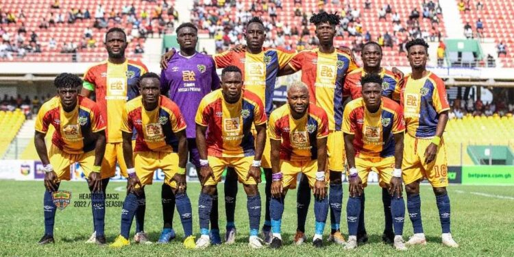 Hearts of Oak begin residential camping following suspension of Ghana Premier League