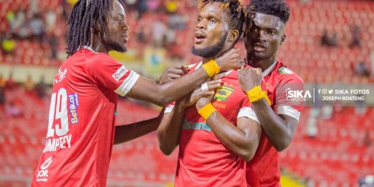 Ghana Premier League: King Faisal 0 – 3 Asante Kotoko – Porcupines silence Insha Allah Boys